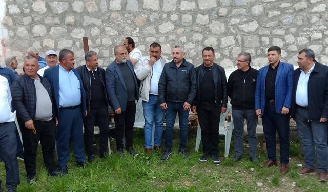 MHP Mecitözü teşkilatı Çayköy’de şükür programına katıldı