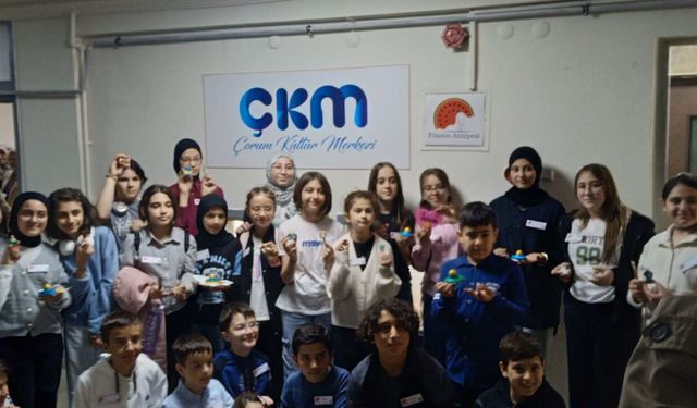 Çorum’da öğrencilerden Filistin için anlamlı proje! 3D tasarımlar büyük ilgi gördü