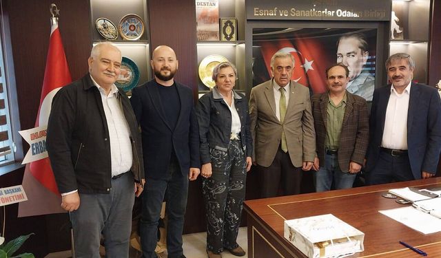 Fırıncılar ve Simitçiler Odası’ndan Başkan Gür’e ziyaret