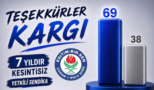 Fatih Okumuş: “Kargı’da yetkinin değişmeyen adresi Eğitim-Bir-Sen”