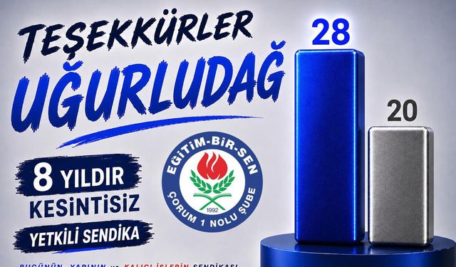 Eğitim-Bir-Sen Uğurludağ’da yetkili sendika oldu