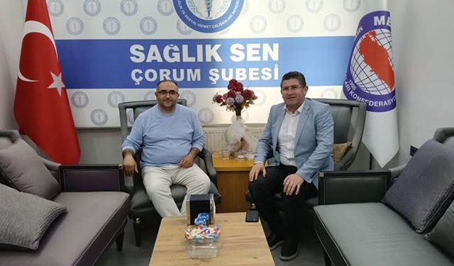 Doç. Dr. Serhat Özçiftci’den Ahmet Saatci'ye ziyaret