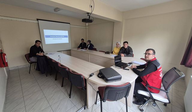 İskilip’te evlenecek çiftlere eğitim