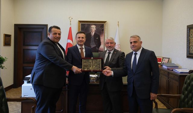 Çorum heyeti Genel Müdür Mehmet Gökhan Zengin’e ziyaret etti