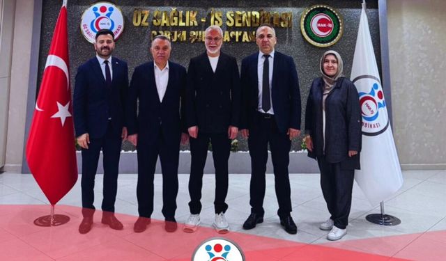 Hastane Yönetiminden Öz Sağlık-İş Sendikası’na Ziyaret