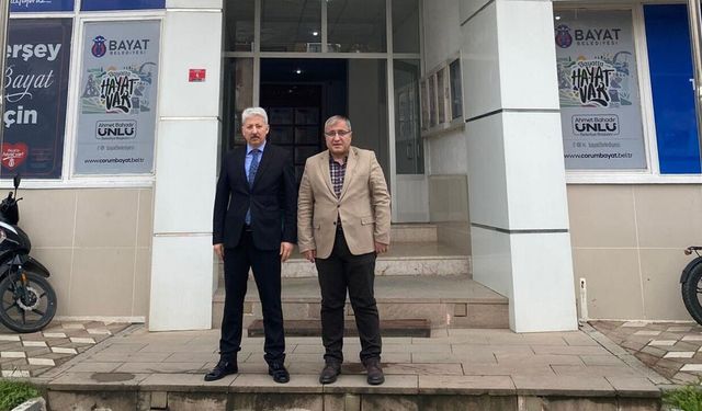 Defterdar Ciğer’den Başkan Ünlü’ye ziyaret