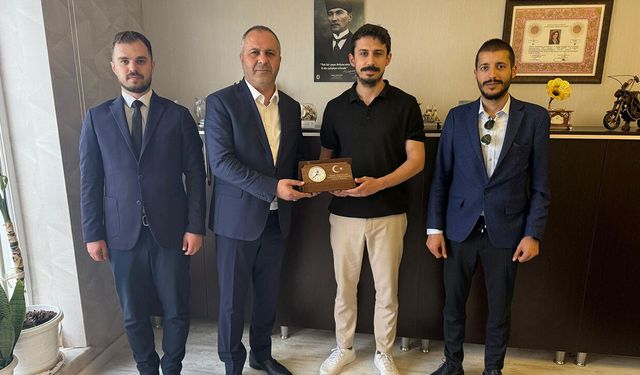 MHP Çorum teşkilatından Av. Ozan Ulu’ya ziyaret