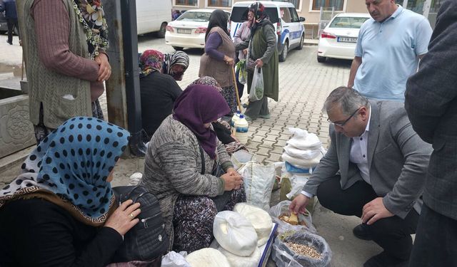 Bayat’ta bayram öncesi pazar ziyaretleri gerçekleştirildi