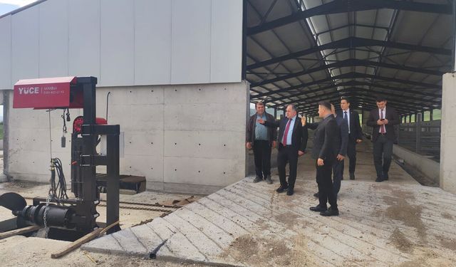 Mecitözü’nde tarım ve hayvancılık yatırımları incelendi