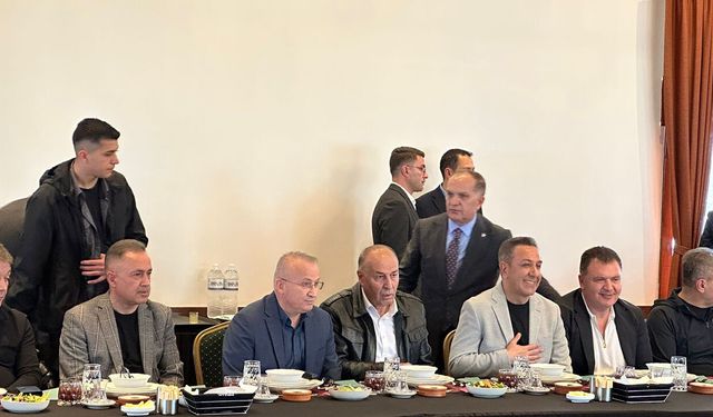 Başkan Şerif Arslan, Konya Valisi İbrahim Akın’ın davetine katıldı