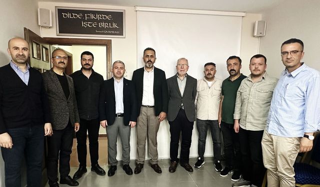 Türk Eğitim-Sen’den Çorum Türk Ocağı’na ziyaret