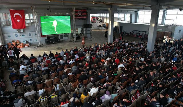 Osmancık’ta Çorum FK heyecanı dev ekranda yaşandı