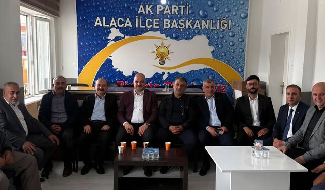 AK Parti’de bayramlaşma