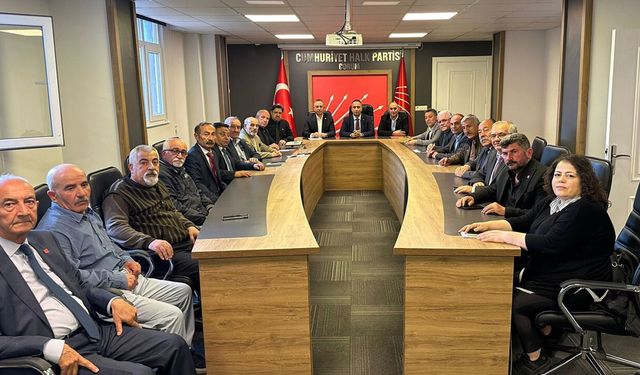 CHP Çorum’da yol haritası masaya yatırıldı
