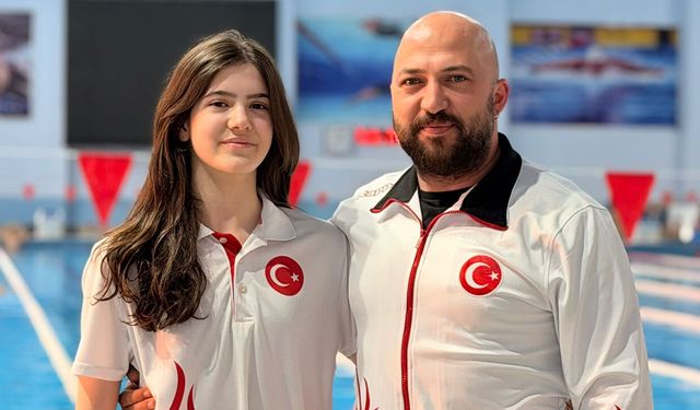 Çorum yüzme tarihinde bir ilk: Deniz Ece Dugan milli takımda