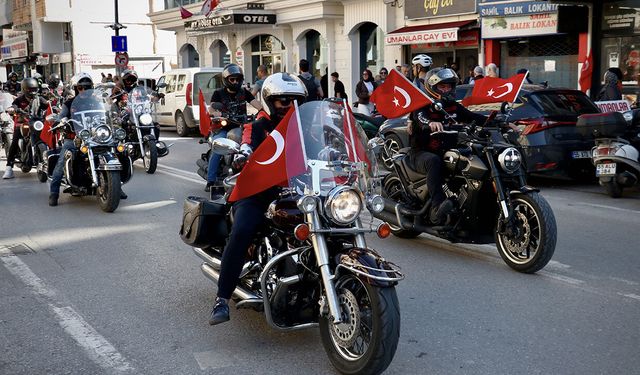 Çorum'dan da katıldılar: "19 Mayıs" için Samsun'da tur attılar