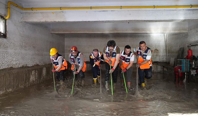 Samsun ve Çankırı’daki sele Çorum’dan müdahale desteği