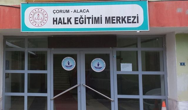 Alaca Halk Eğitimi Merkezi’nden karma sergi daveti