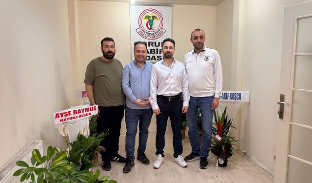 Çorum Tabip Odası’nda devir teslim gerçekleştirildi