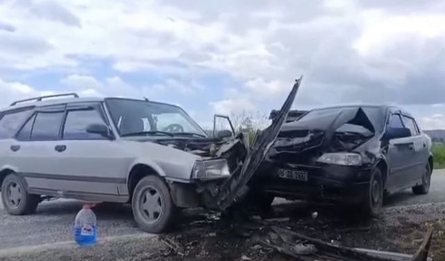 Yeni Kadılı kavşağında kaza: 3 kişi yaralandı