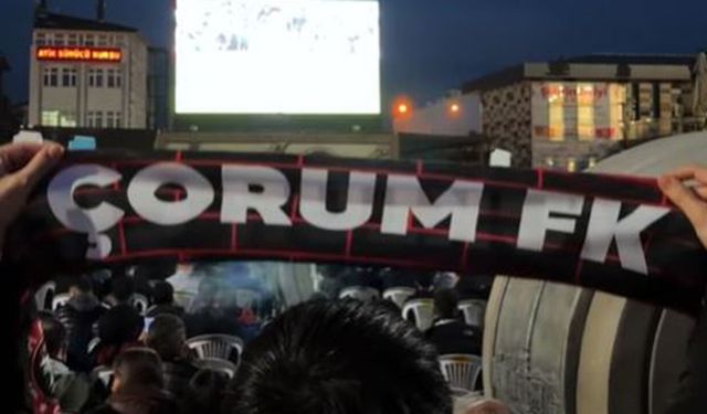 Çorum Belediyesi’nden dev ekran daveti