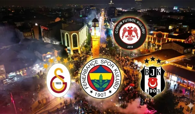 Süper Lig kulüplerinden Arca Çorum FK'ya tebrik: Dört büyüklerden hoş geldin mesajı