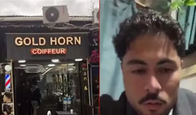 Turistten 7 bin TL isteyen berberin görüntüleri sildirme çabası boşa çıktı
