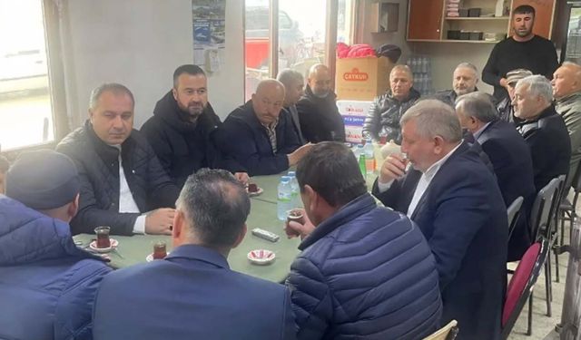 Mehmet İhsan Çıplak Çamlıca Köyü’nde vatandaşlarla buluştu