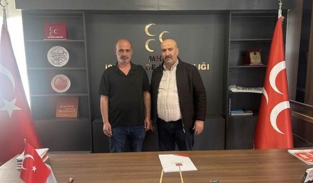 MHP İskilip İlçe Başkanı Mehmet Aktaş’a ziyaret