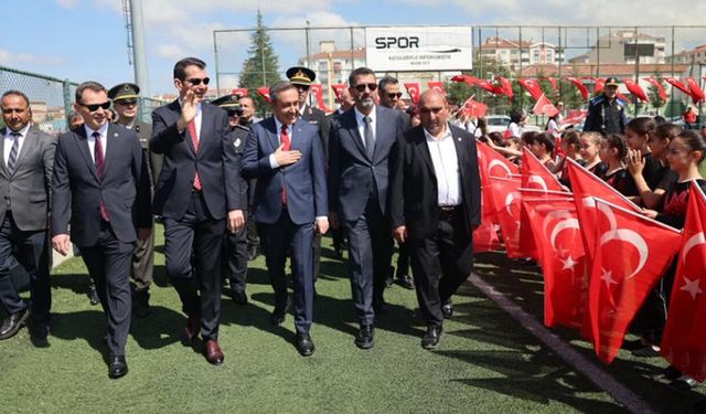 Sungurlu’da 19 Mayıs coşkusu stadyuma taşındı
