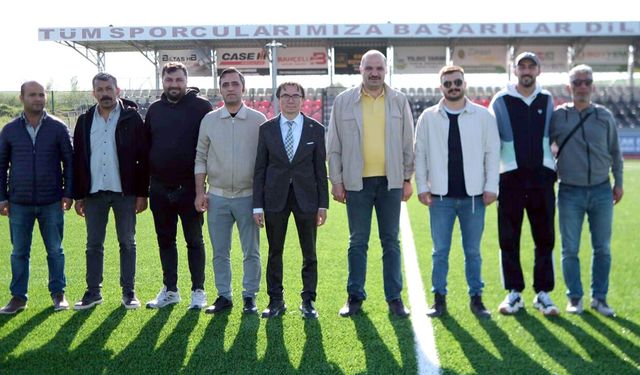 ASKF Başkanı Arıcı, Alaca sahasını inceledi