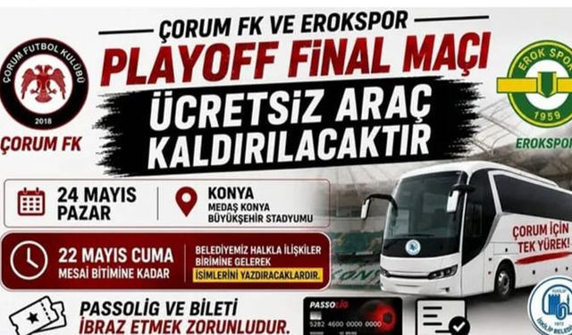 İskilip’ten Çorum FK’ya büyük destek
