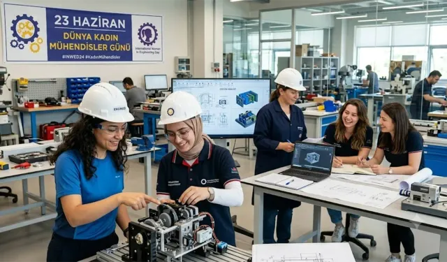 23 Haziran Dünya Kadın Mühendisler Günü kutlanıyor