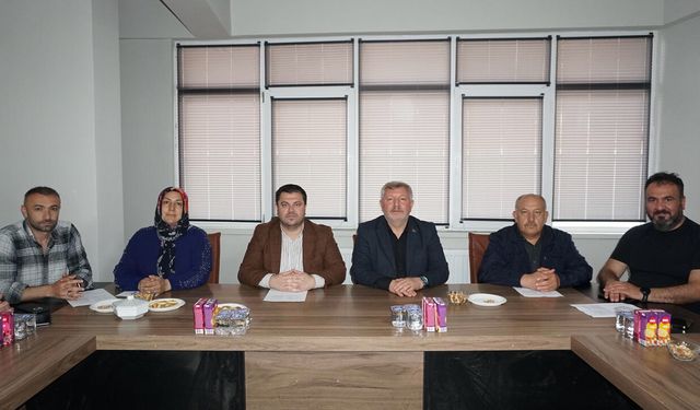 MHP Osmancık Grubu meclis toplantısı öncesi toplandı