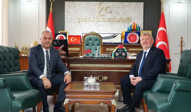 Başkan Gelgör'den MHP İl Başkanlığı'na ziyaret