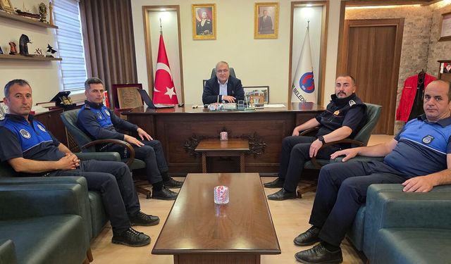 Bayat Belediyesi personeline teşekkür
