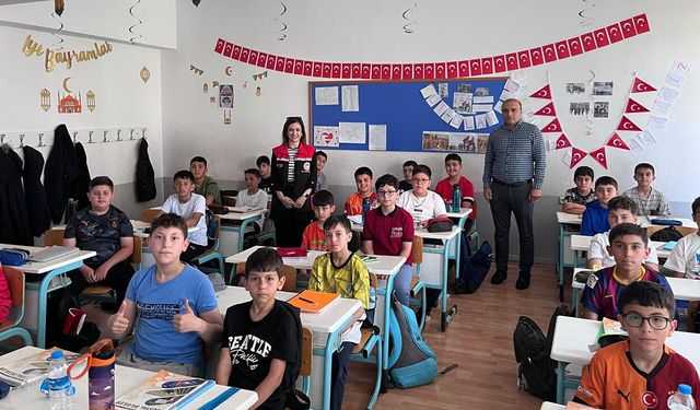 Çorum'da 2 bin 500 öğrenciye su verimliliği eğitimi verildi