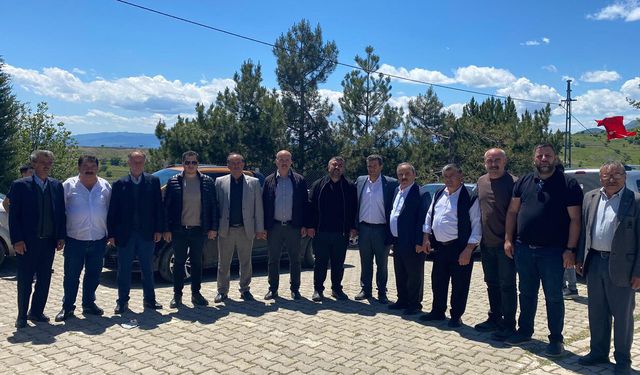 Yaylabaşı Köyü’nde yağmur ve şükür duası yapıldı