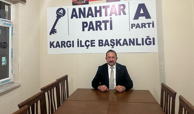 Anahtar Parti Kargı İlçe Başkanı Nevzat Kuzu’dan şebeke tepkisi