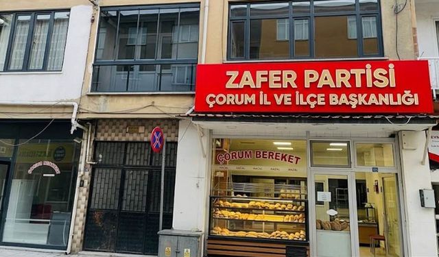 Zafer Partisi Çorum İl Başkanlığı yeni adresinde faaliyetlerini sürdürüyor