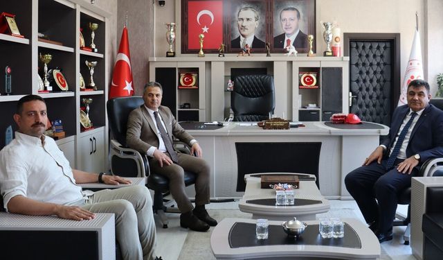 MEB Daire Başkanı Tayarer ve İl Müdürü Demirkıran'dan iş birliği vurgusu