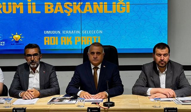 AK Parti Çorum yönetimi yeni dönem planlamasını görüştü
