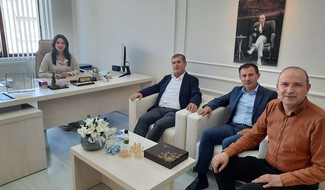 Ticaret Borsası'ndan Avukat Zazaoğlu'na hayırlı olsun ziyareti