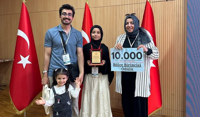 Osmancıklı öğrenci Türkiye finaline yükseldi