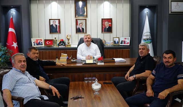 Başkan Gelgör'e seçim daveti ziyareti
