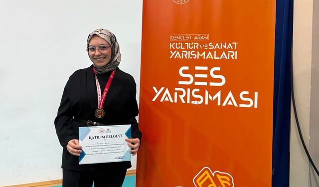 Müzik Akademisi öğrencisi Betül Bilgi il birincisi oldu