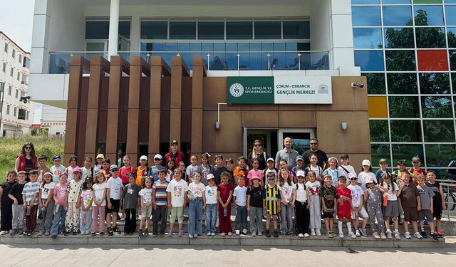 Akşemseddin İlkokulu öğrencileri Gençlik Merkezi'nde ağırlandı