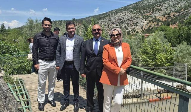 Mihalıççık heyetinden Ortaköy Belediyesi'ne ziyaret