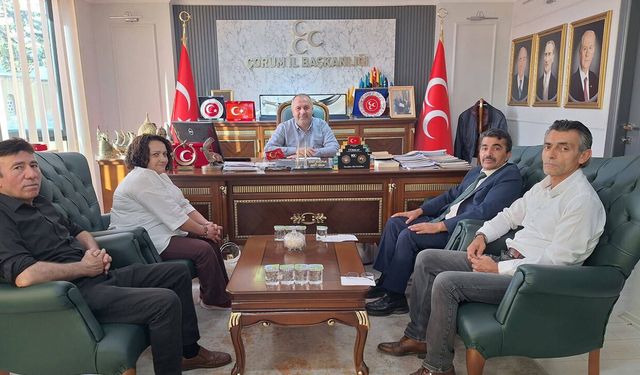 TÜRKAV’dan MHP’ye ziyaret