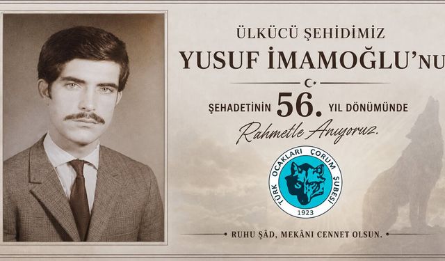 Yusuf İmamoğlu şehadetinin yıl dönümünde anıldı